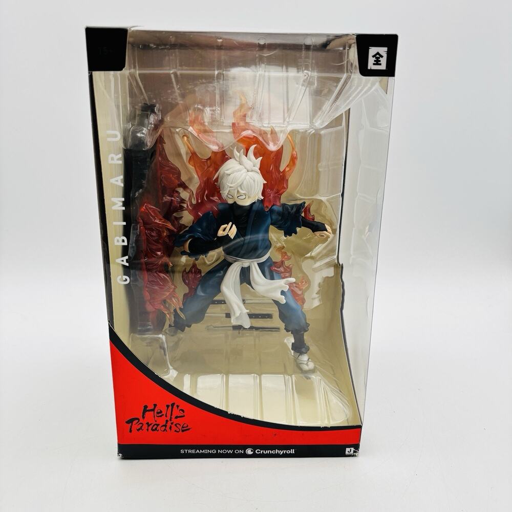 New Hell’s Paradise Flaming Gabimaru Figure by Jazwares. New In Box
